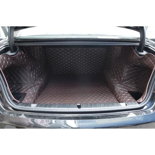 Best quality! Special car trunk mats for New BMW 7 Series G12 2017-2016 waterproof boot carpets cargo liner mats,Free shipping