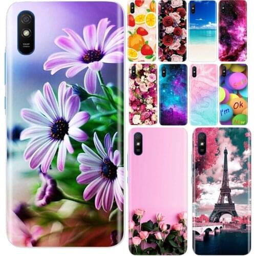 Silicon Case For Xiaomi Redmi 9A Cover Redmi9A 9 A Silicone TPU Soft Back Case For Xiaomi Redmi 9A Phone Case Cover Fundas Coque