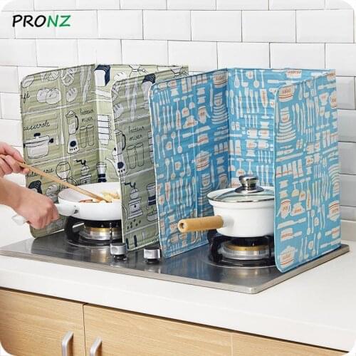Foldable Kitchen Gas Stove Baffle Plate Kitchen Frying Pan Oil Splash Protection Screen Baffle Kitchen Accessories