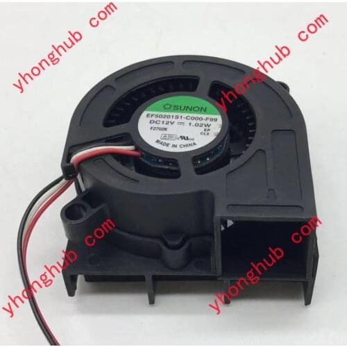 SUNON EF50201S1-C000-F99 DC 12V 1.02W 50x50x20mm Server Cooling Fan