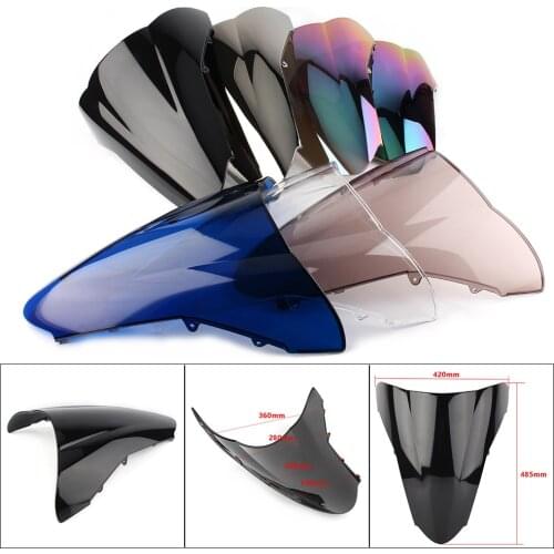 VFR800 Motorcycle Windshield Windscreen Double Bubble For Honda VFR 800 2002 2003 2004 2005 2006 2007 2008 2009 2010 2011 2012