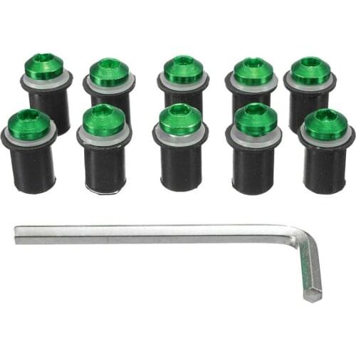5mmMotorcycle windshield screw for YAMAHA YZF 600R Thundercat R1 R6 R25 R3 FZ1 FAZER FZS 1000S