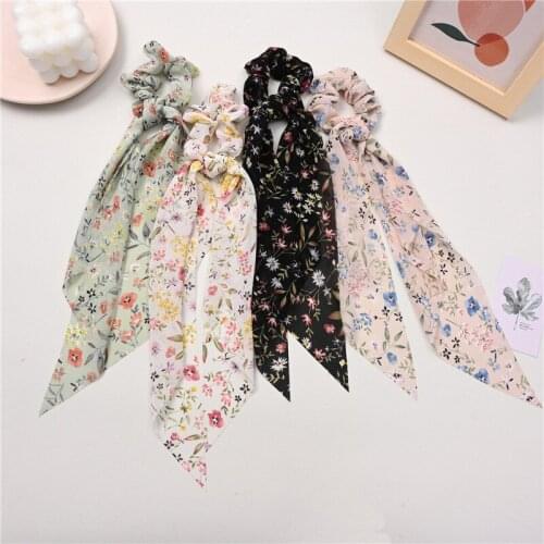 Yishine 2021 Hot Spring Summer Little Floral Printing Hair Tie