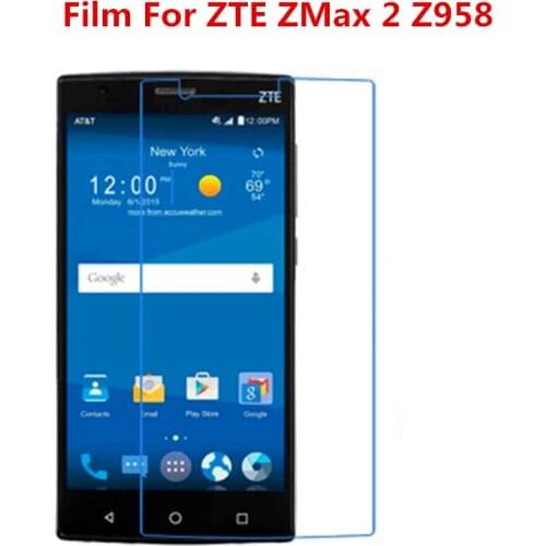 1/2/5/10 Pcs Ultra Thin Clear HD LCD Screen Protector Film With Cleaning Cloth Film For ZTE ZMax 2 Z958