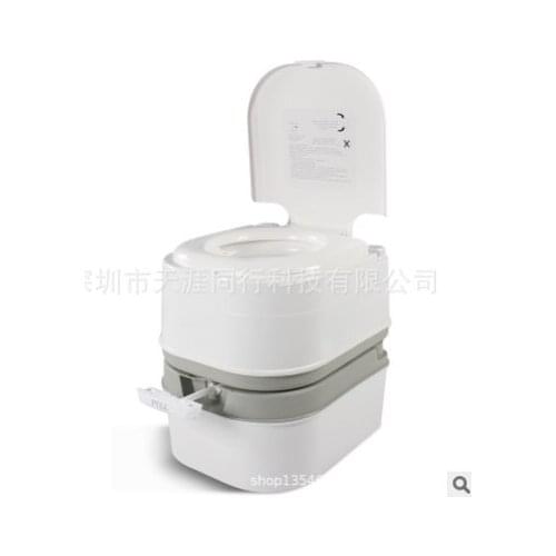 20L Portable Toilet Outdoor Camping Caravan Lid Travel Boating Fishing Eimertoilette 120-130 KG
