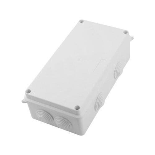 ABS Dustproof IP65 26mm Hole 8 Cable Entries Junction Box 200x100x70mm