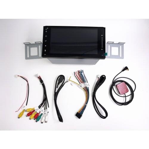 2din Car stereo radio 7inch Android Multimedia Player for universal Toyota corolla previa Camry Vios Crown with map BT Vedio