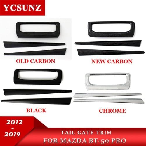 Tailgate Trim car accessories ABS Rear Door Handle Inner For mazda bt50 bt-50 pro 2012-2019 2014 2018 2020 YCSUNZ