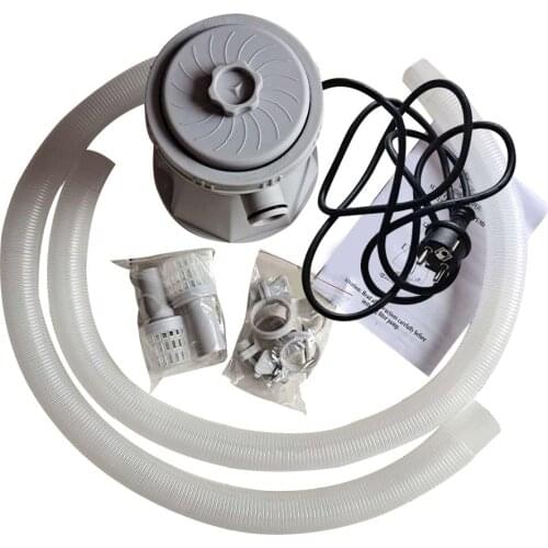 20W 110-240V Electric Swimming Pool Filter Pump Water Cleaning Circulation Filter Tool Above The Ground Pool