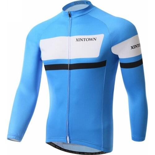 Xintown Long Sleeve Racing Cycling Jersey Autumn Bike Team Cycling Clothing Maillot Ropa Ciclismo mtb Bike Bicycle Jersey Tops