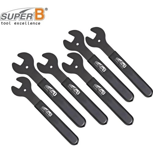 SUPER B Bicycle Repair Tools Hub Cone Wrench ( 13 14 15 16 17 18 19mm ) Open Spanner TB 8650 8651 8653 8654 86498648 8652