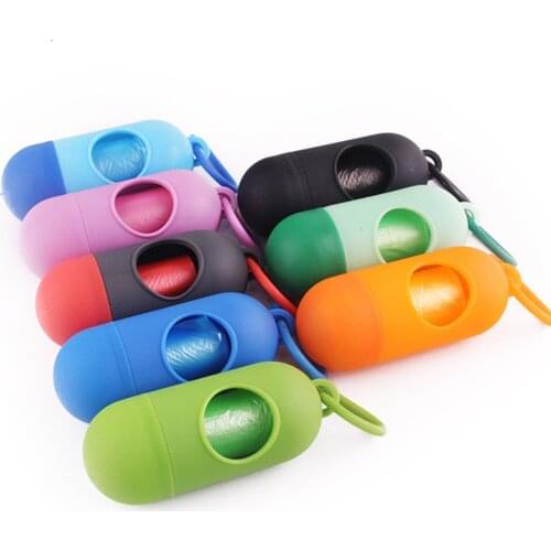 Hot Sale Plastic Dispenser Box for Baby Diaper Waste Bag Removable Baby Strollers Organizer Storage Box with 1Roll Garbage Bags