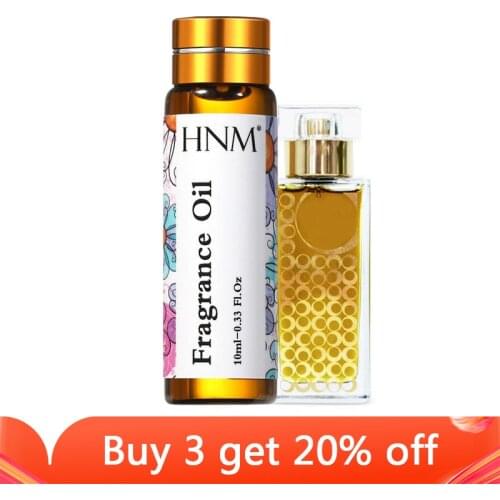HNM Goddess of Love Fragrance Oil 10ML Diffuser Aroma Essential Oil For Perfume Soap Black Tea Smoky Heaven Cherry Blossom Peach