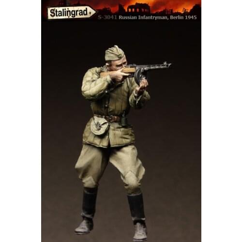 1/35 Resin Figures Model Kit-C181 Russian Infantryman Unassembled unpainted