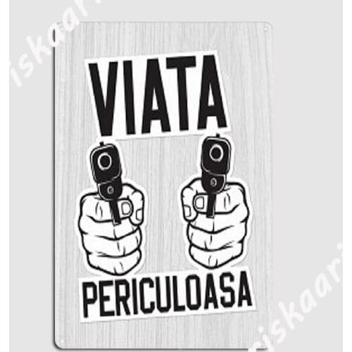 Danger Life Metal Plaque Poster Party Club Home Design Wall Decor Tin sign Posters