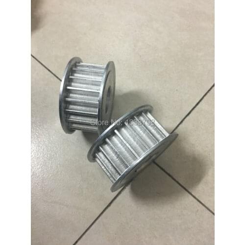 Customized design 20 teeth HTD8M 20mm width alloy material belt gear/ pulleys