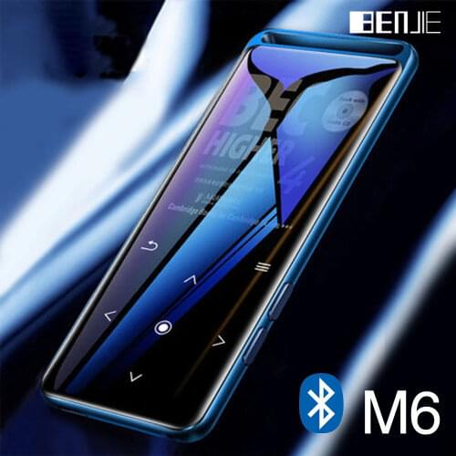 BENJIE M6 Bluetooth 5.0 Lossless MP3 Player 16GB HiFi Portable Audio Walkman With FM Radio EBook Voice Recorder MP3 Music Playe