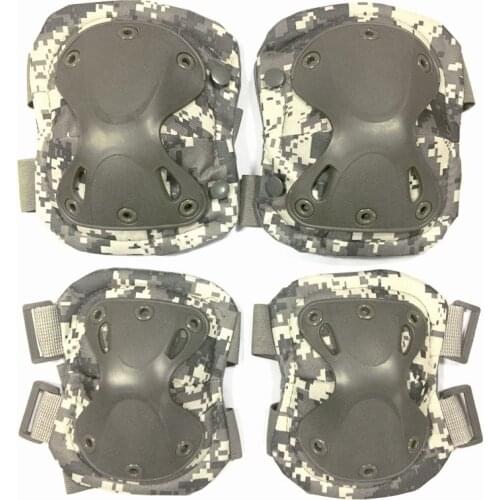 Military Tactical Knee Pads Elbow Support Hard Shell Paintball Airsoft War SWAT Combat Kneepad Protector Hunting Sports Kneecaps