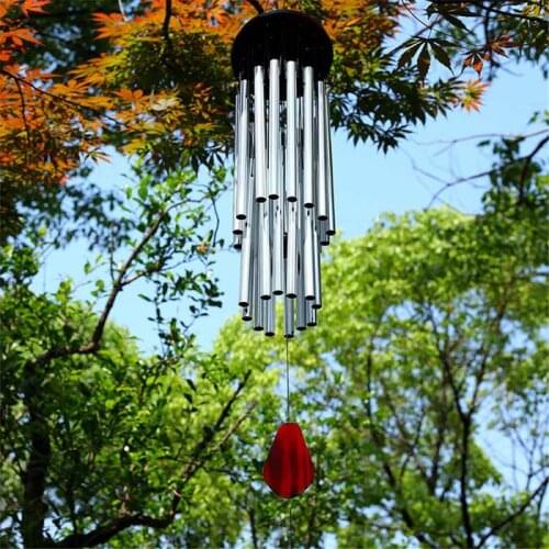 2021 New Hot Oversized Solid Wood Bronze Wind Chimes Church Courtyard Home Decoration Metal Multi-Tube Anti-Rust Wind Chimes