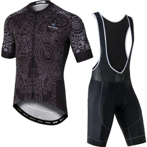 YOCENE Triathlon Clothing Wholesale Polyester Men Non-Slip Bike Jersey Cycling Suit