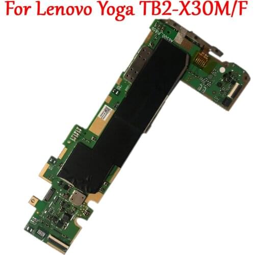 Original Tested Full Work Motherboard For Lenovo Yoga Tablet2 X30 X30F X30M TB2-X30M TB2-X30F Logic Circuit Electronic Panel FPC