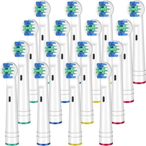 20×Replacement Brush Heads For Oral-B Electric Toothbrush Fit Advance Power/Pro Health/Triumph/3D Excel/Vitality Precision Clean