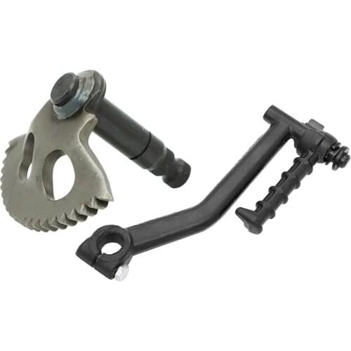 Kick Starter Lever Starting Lever & Spindle For Polaris Sportsman Predator Scrambler 50cc 90cc Viper 2 stroke Eton 50 70 90 ATVs