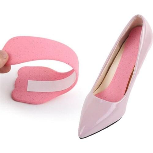 1 Pair Foot Care Insoles Cushion Shoe Pads Clear Foot Shoe Heel Stick Hot Sale Paste Protector Abrasion Proof
