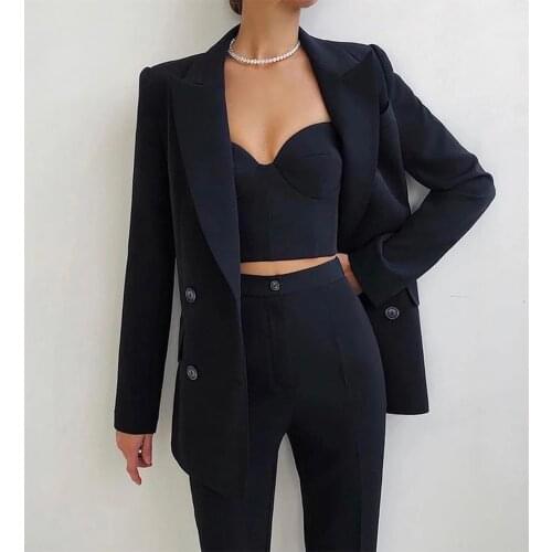 Женские деловые брючные костюмы Yiwumensa China At AliExpress