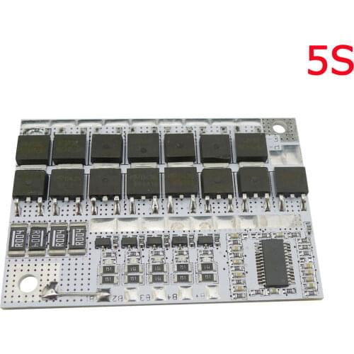 Aihasd 21V 100A 5S BMS Li-ion LMO Ternary Lithium Battery Protection Circuit Board
