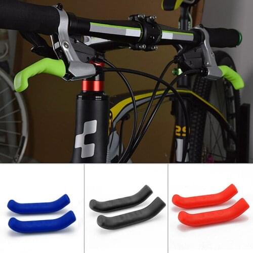1Pair Silicone Gel Universal Type Brake Handle Lever Protection Covers Sleeves