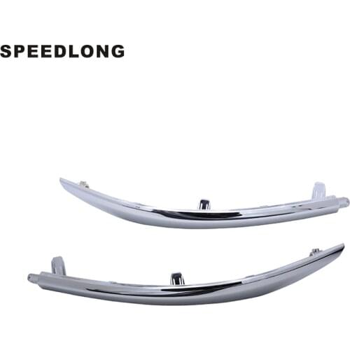 1Pair Car Rear Bumper Car Styling Garnish Chrome Molding Strip Fit For Nissan Murano 2015-2018