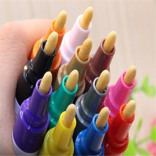 1pcs Car rubber tire paint pen for kia sorento nissan x-trail t32 lifan x60 kia rio 2017 honda fit mitsubishi lancer 9