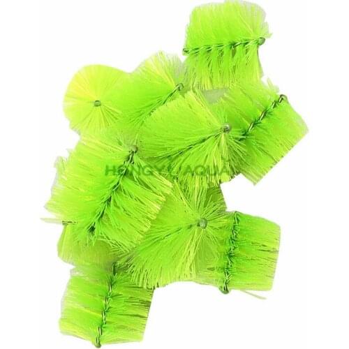 20pieces/lot filter brush ball biobrush fish pond filter bacteria brush ball green brush peony brush aquarium supplies