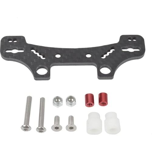 54947 RC TT-02 Front/Rear Carbon Shock Damper Stay for Tamiya TT02/TT02D/TT02R 1/10 RC Drift Racing Car