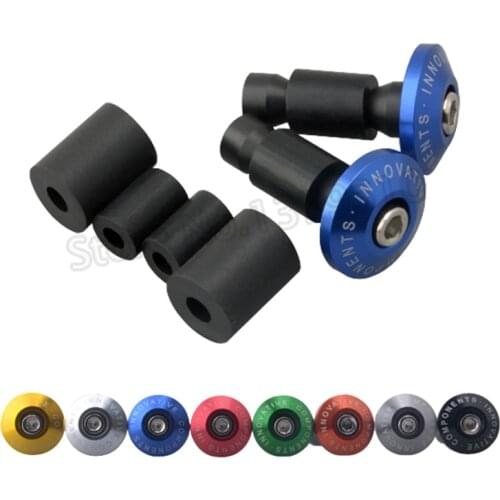 8 Color 22mm Universal Motorcycle 7/8" Handlebar Grips Bar End Plug Caps For Honda Yamaha Ducati Kawasaki Suzuki Dirt Bike