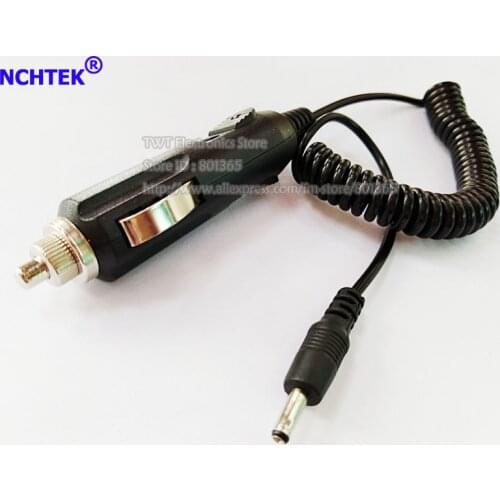NCHTEK DC Power Adapter Charger Cigarette Lighter Cable 3.5x1.35mm,Vehicle Charger Cord 3.5/1.35, 12V 1A ,2Qty , Free shipping