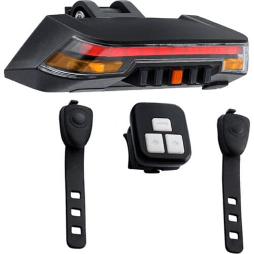 Rear Lamp Smart Bike Wireless Remote Turn Signal Lights Bicycle LED Taillight Easily Installation Waterproof Bicycle Accessories