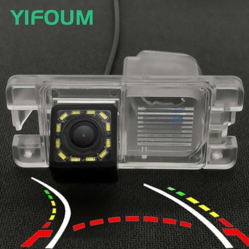 YIFOUM Dynamic Trajectory Tracks Car Rear View Backup Camera For Mitsubishi L200 Sportero Triton Strada Hunter Strakar Barbarian