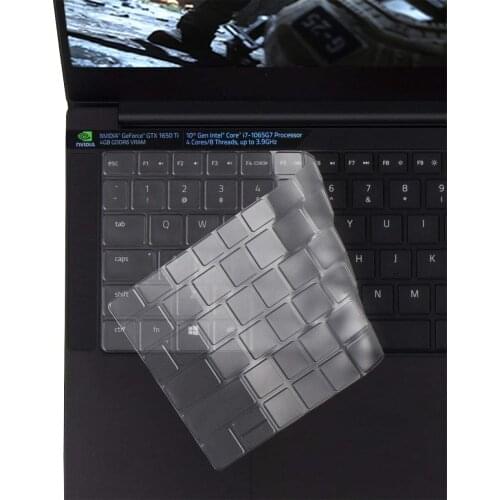 For 13.3" Razer Blade Stealth 13 Ultrabook 2020 2021 Razer Blade Stealth 13 Silicone Keyboard Cover skin Protector