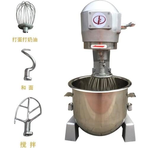 Commercial Dough Mixer Machine Stainless Steel Meat Mixer Whipping Cream Machine Food Mixer