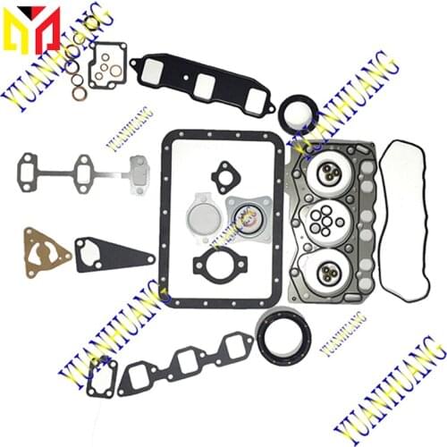 3TNA66 3TNE66 3TNV66 3TN66 3D66E Engine Full Gasket Kit Overhual Set For Yanmar Excavator Tractor Diesel Cylinder Head