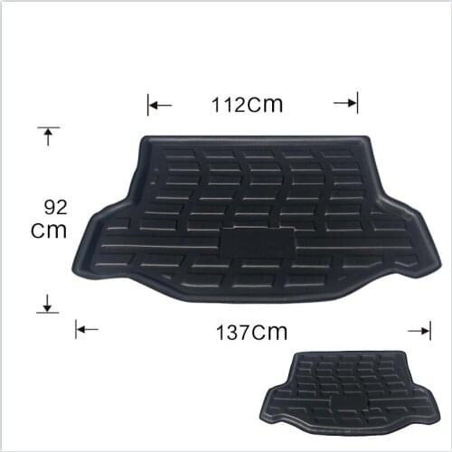 For Toyota RAV4 2013-2018 high-quality trunk mat, trunk lined with carpet, anti-fouling, waterproof, car Accessories