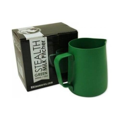 Rhinowares Green Stealth Milk Pitcher - 12oz/360ml