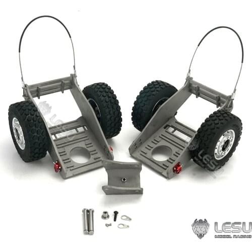 LESU Trailer for 1/14 RC Komatsu PC360 AC360 Hydraulic Excavator DIY Model TH17161