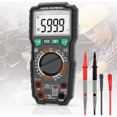 Multimeter Tester Multimetr Multimetro Digital Multimeter True RMS Multimetro Capacitance Meter AC DC Voltage NCV Ohm Hz Tester