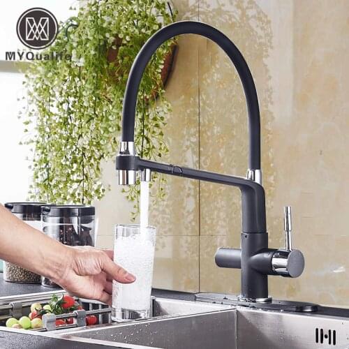 MYQualife Black Kitchen Faucets China