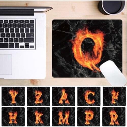 Mouse Pad Soft Mat For Game Computer Cap Desk Mat Pads Non-Slip PU leather PC Waterproof Office Mouse Pad 25x21cm