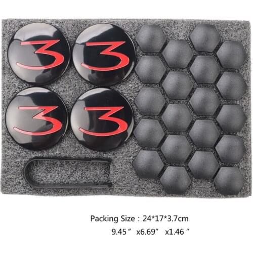 Practical Wheel Center Hub Wheel Hub Cover Replacements Accessories Logo Badge Emblem Compatible with Model 3 S X Y