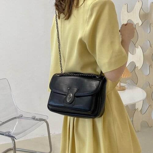 Summer 2021 Fashion Simple Chain Shoulder Bag for Women Large-Capacity Crossbody Bag hand tote